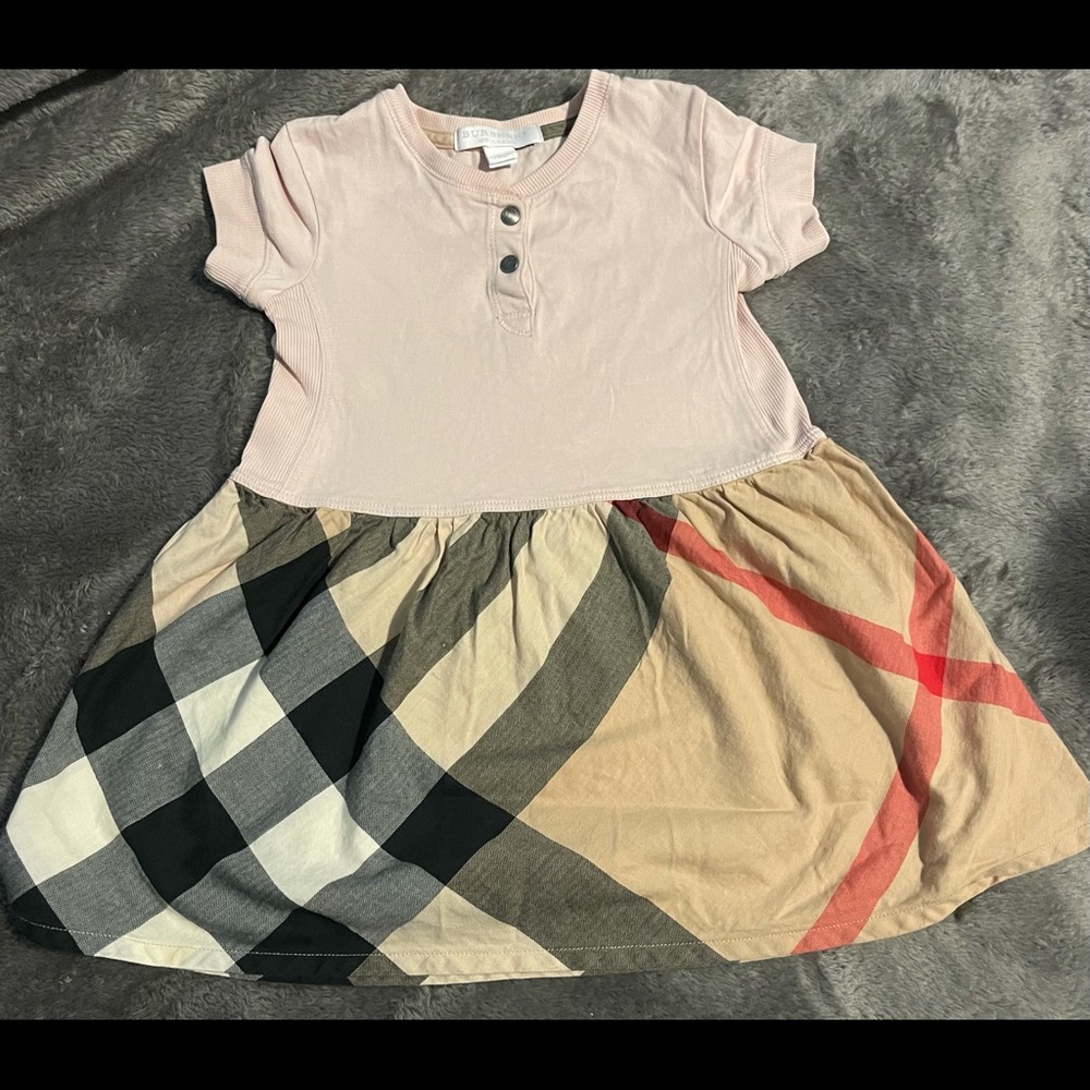 2Y GIRLS BURBERRY DRESS